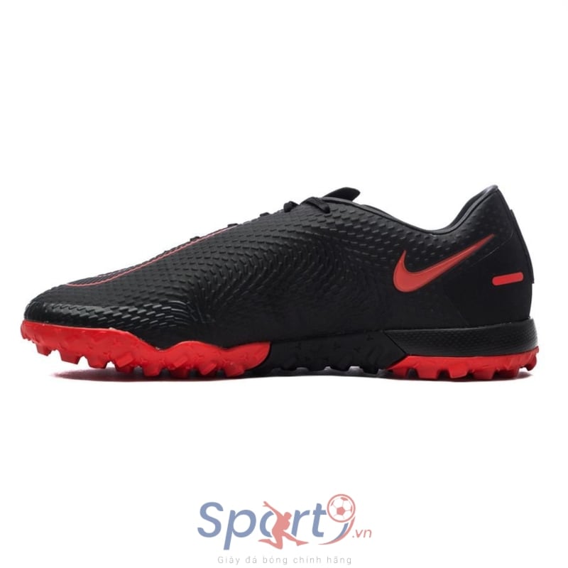 Nike Phantom GT Academy TF Black X Chile Red - Black/Chile Red/Dark Smoke Grey
